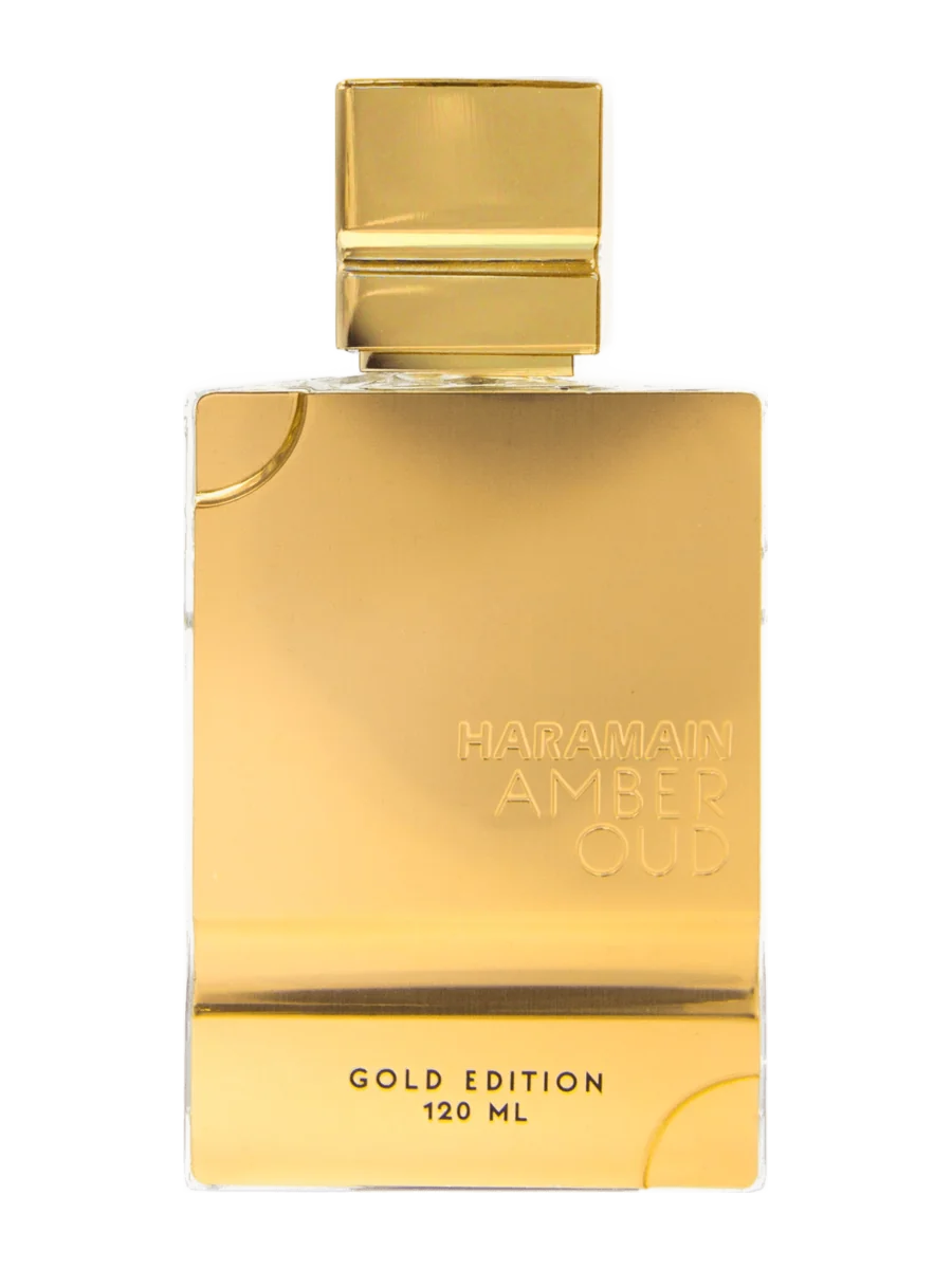 Frasco de Amber Oud Gold Edition de Al Haramain