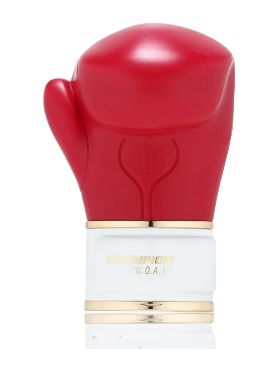Frasco de Champion G.O.A.T de Fragrance World