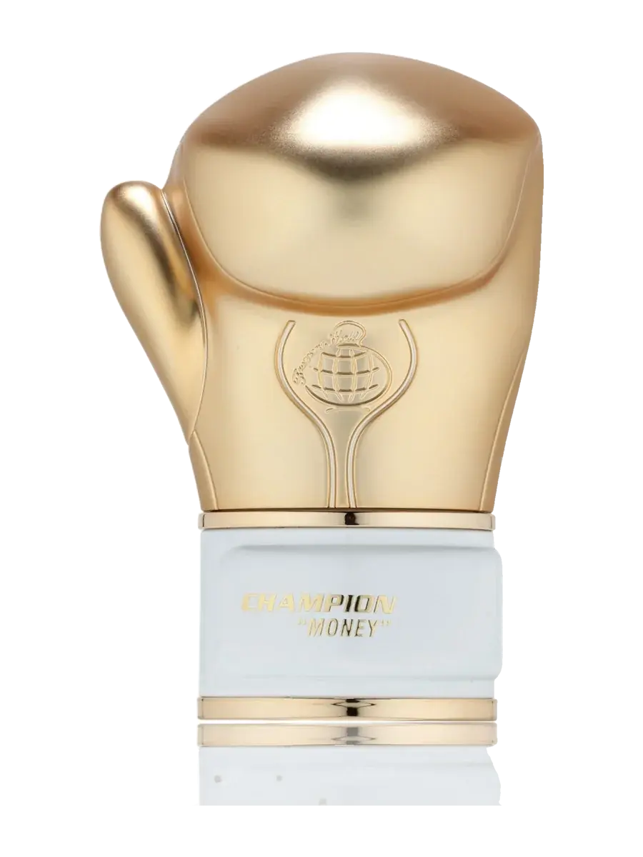 Frasco de Champion Money de Fragrance World