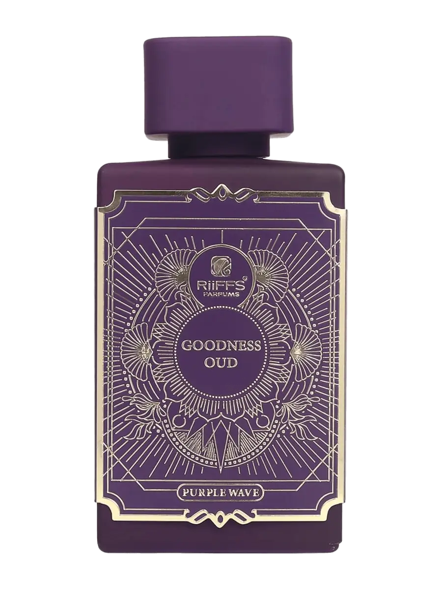 Frasco de Goodness Oud Purple Wave de Riiffs